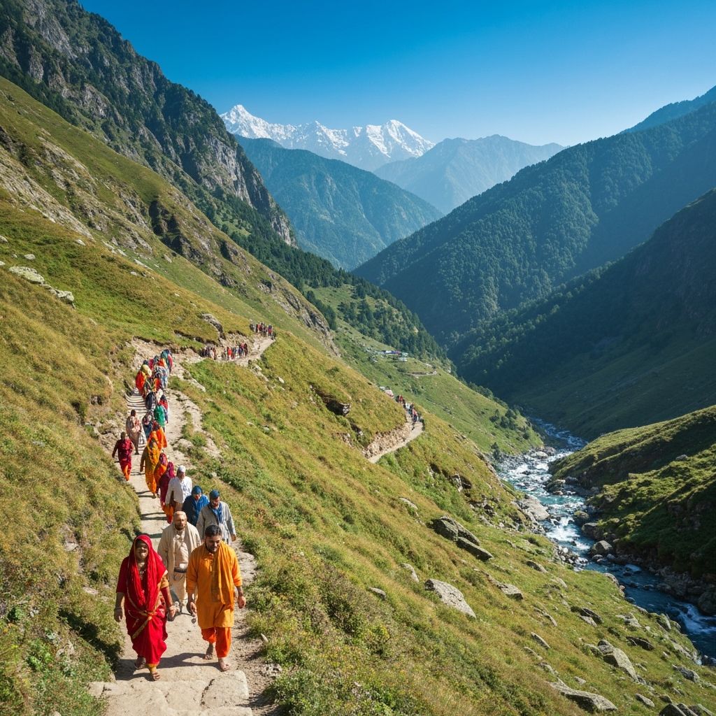 Scenic route to Vaishno Devi through Katra