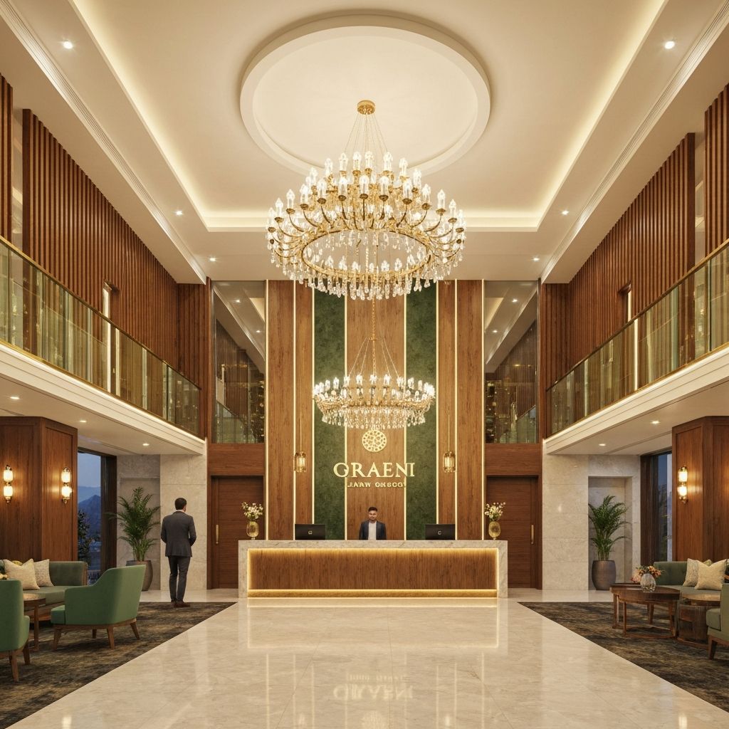 Vaishnodevi Sarovar Portico hotel lobby